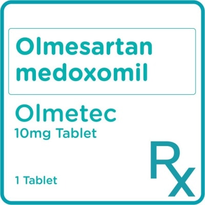 OLMETEC OLMETEC Olmetec Olmesartan 10mg Sold Per Piece [Prescription Required]