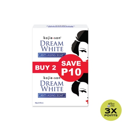 KOJIE SAN Dreamwhite Anti-Aging Soap 65Gx2