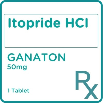 GANATON Itopride Hydrochloride 50mg 1 Tablet [PRESCRIPTION REQUIRED]