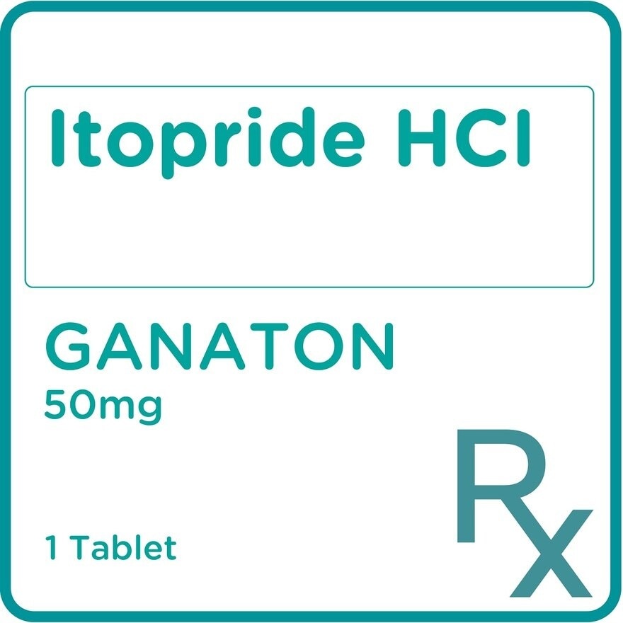 Itopride Hydrochloride 50mg 1 Tablet [PRESCRIPTION REQUIRED]