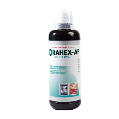 ORAHEX ORAHEX ORAL RINSE 380ML MINT ALCOHOL FR