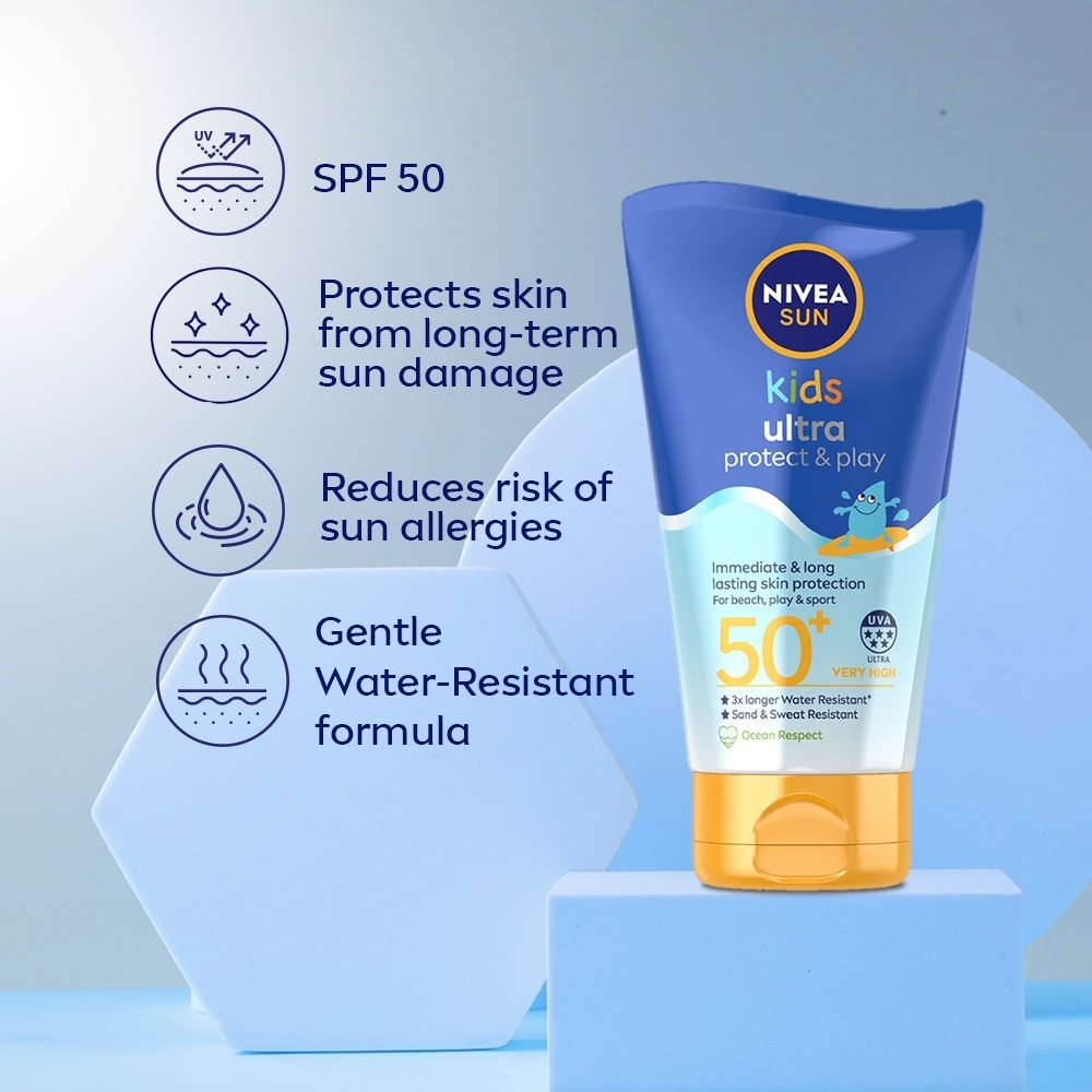 NIVEA Sun Swim & Play Lotion with SPF 50 150ml