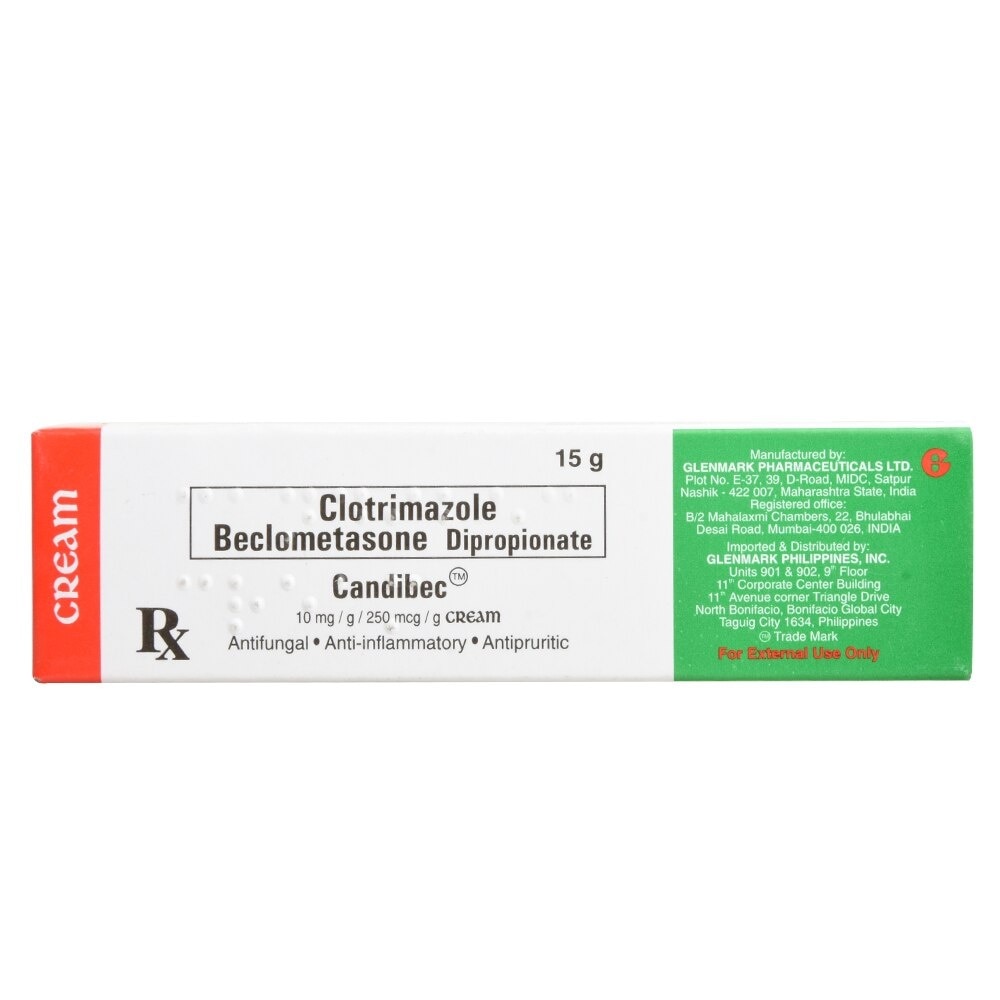 Beclomethasone dipropionate 250mcg Clotrimazole 10mg Topical Cream 15g [PRESCRIPTION REQUIRED]