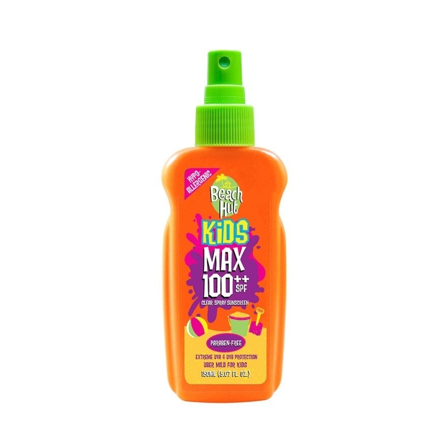 Beach Hut Kids Max 100 Spray 150ml