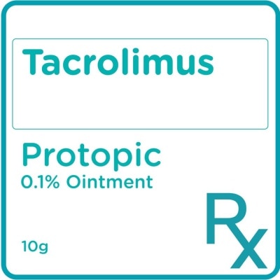 PROTOPIC Tacrolimus 0.1% Ointment 10g [PRESCRIPTION REQUIRED]