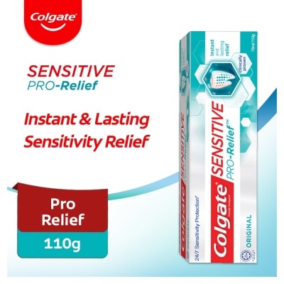 COLGATE Sensitive Pro-Relief Toothpaste for Sensitivity Relief 110g