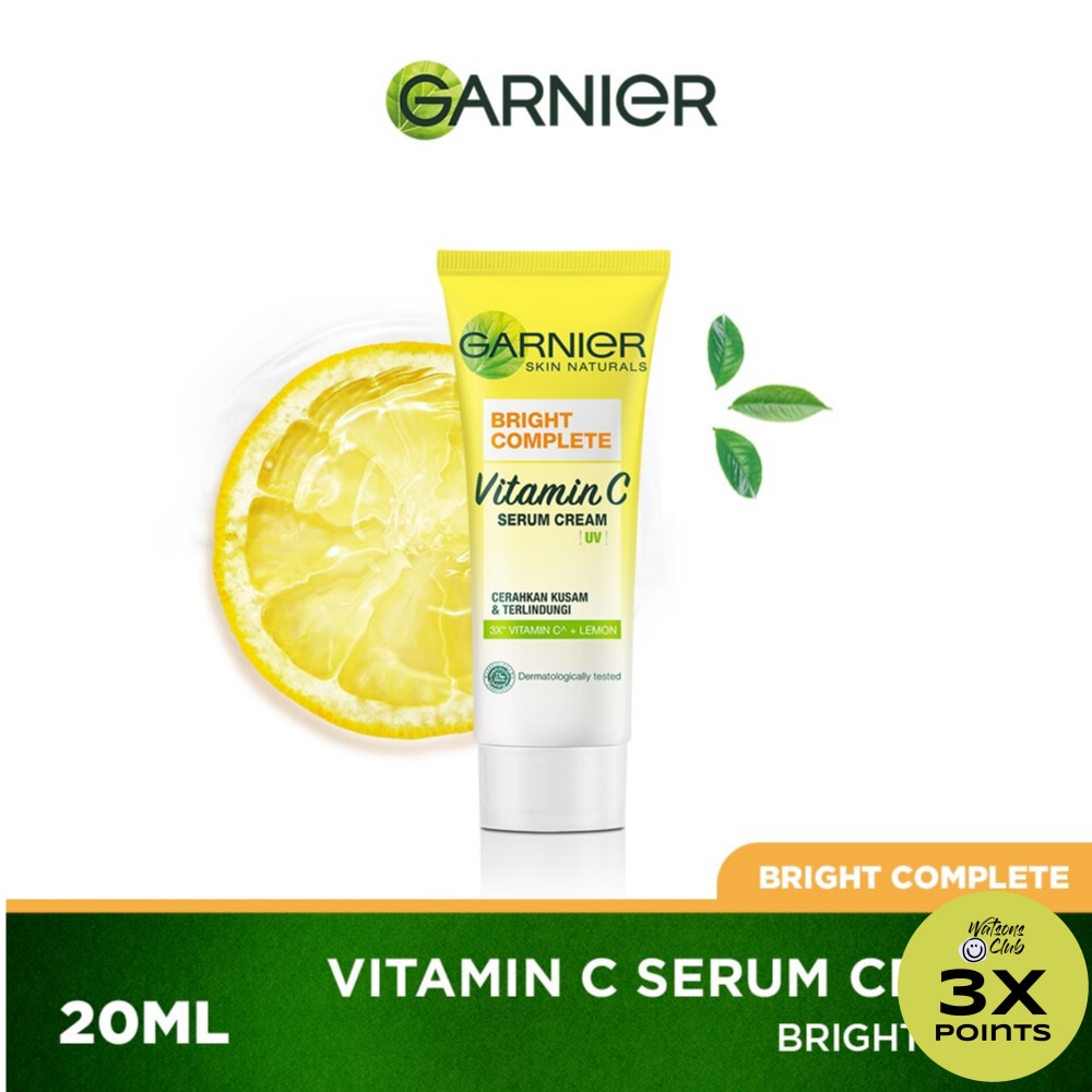 Bright Complete 12HR Shine Free Muti-Action Whitening Serum Cream 20mL