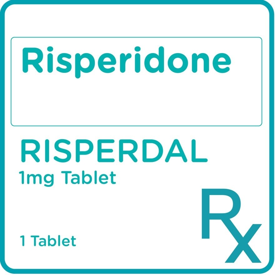 Risperidone 1mg 1 Tablet [PRESCRIPTION REQUIRED]