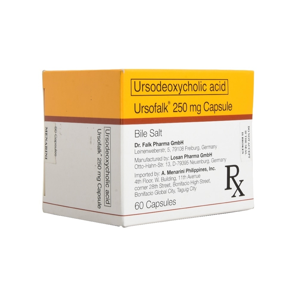 Ursodeoxycholic Acid 250mg 1 Capsule [PRESCRIPTION REQUIRED]