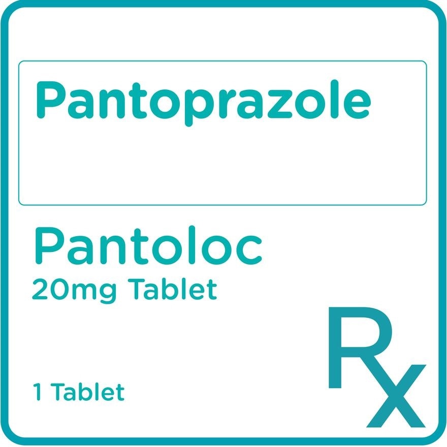 PANTOLOC Pantoprazole 20mg Sold Per Piece [PRESCRIPTION REQUIRED]