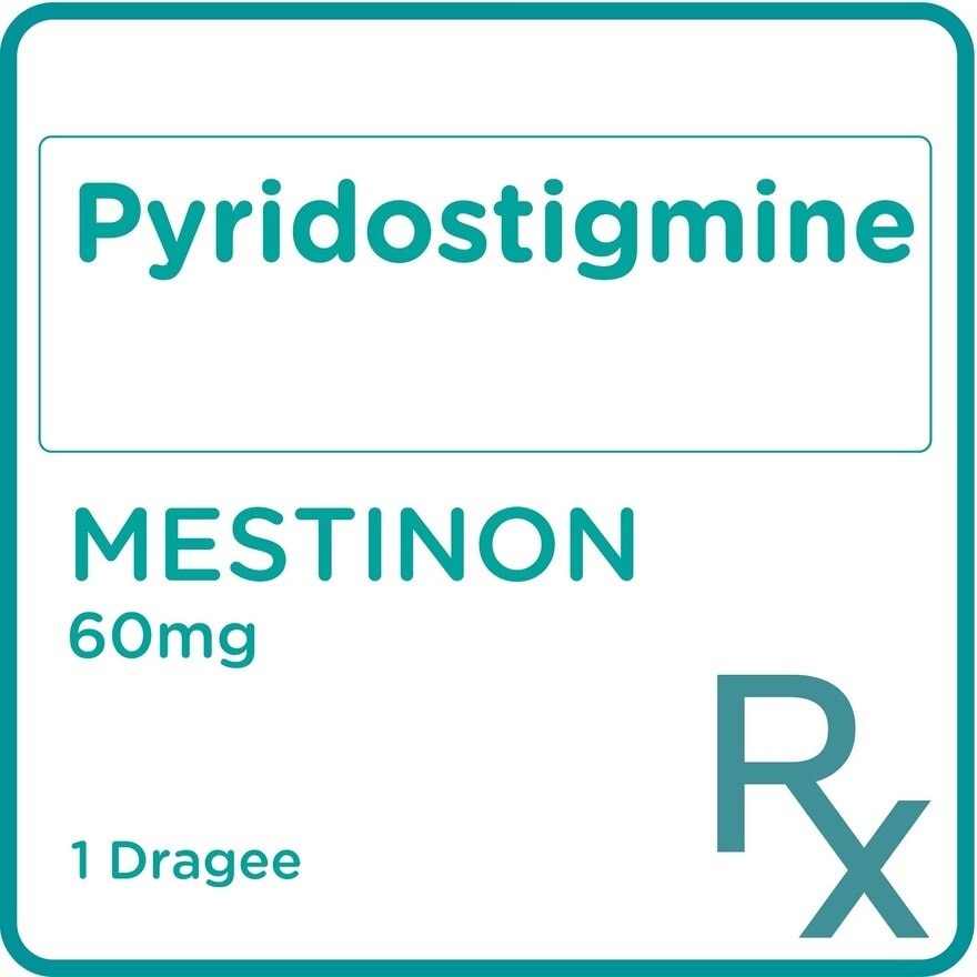 Pyridostigmine 60mg 1 Tablet [Prescription Required]