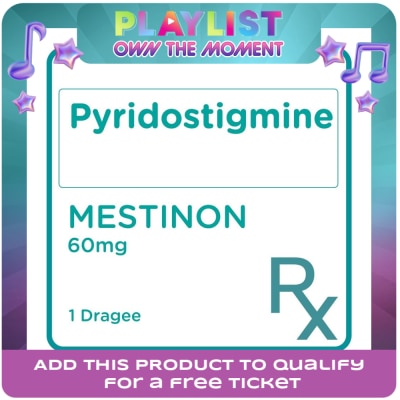 MESTINON - Pyridostigmine 60mg 1 Tablet [Prescription Required]