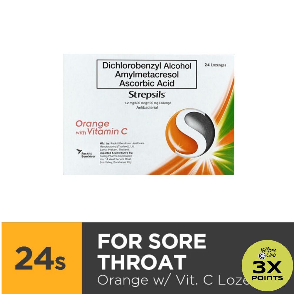 Orange with Vitamin C Blister Pack 24s