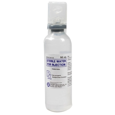 EURO MED Sterile Water 50ml [PRESCRIPTION REQUIRED]