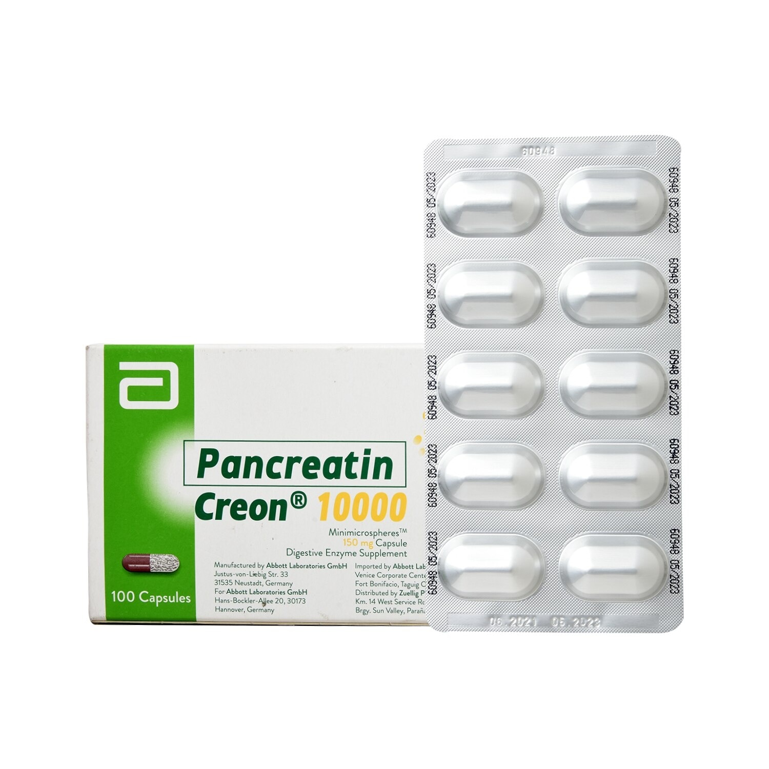 Pancreatin 150mg 1 Capsule [PRESCRIPTION REQUIRED]