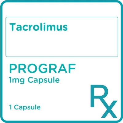 PROGRAF Tacrolimus 1mg 1 Capsule [Prescription Required]