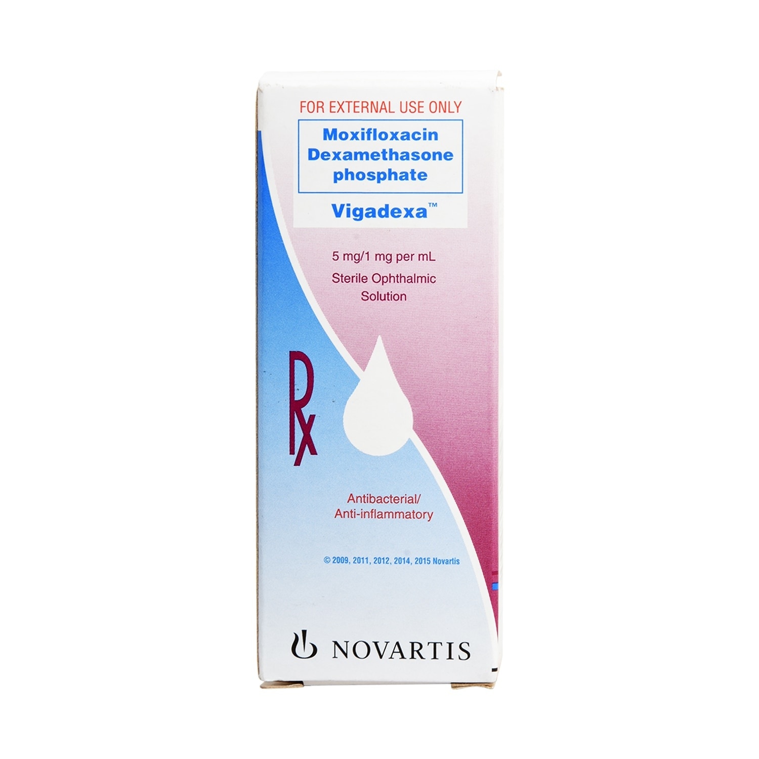 Moxifloxacin Hydrochloride + Dexamethasone disodium phosphate Ophthalmic Solution 5ml [PRESCRIPTION REQUIRED]