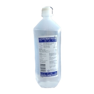 LACTATED Ringers Solution 1000ml 1 Bottle [PRESCRIPTION REQUIRED]