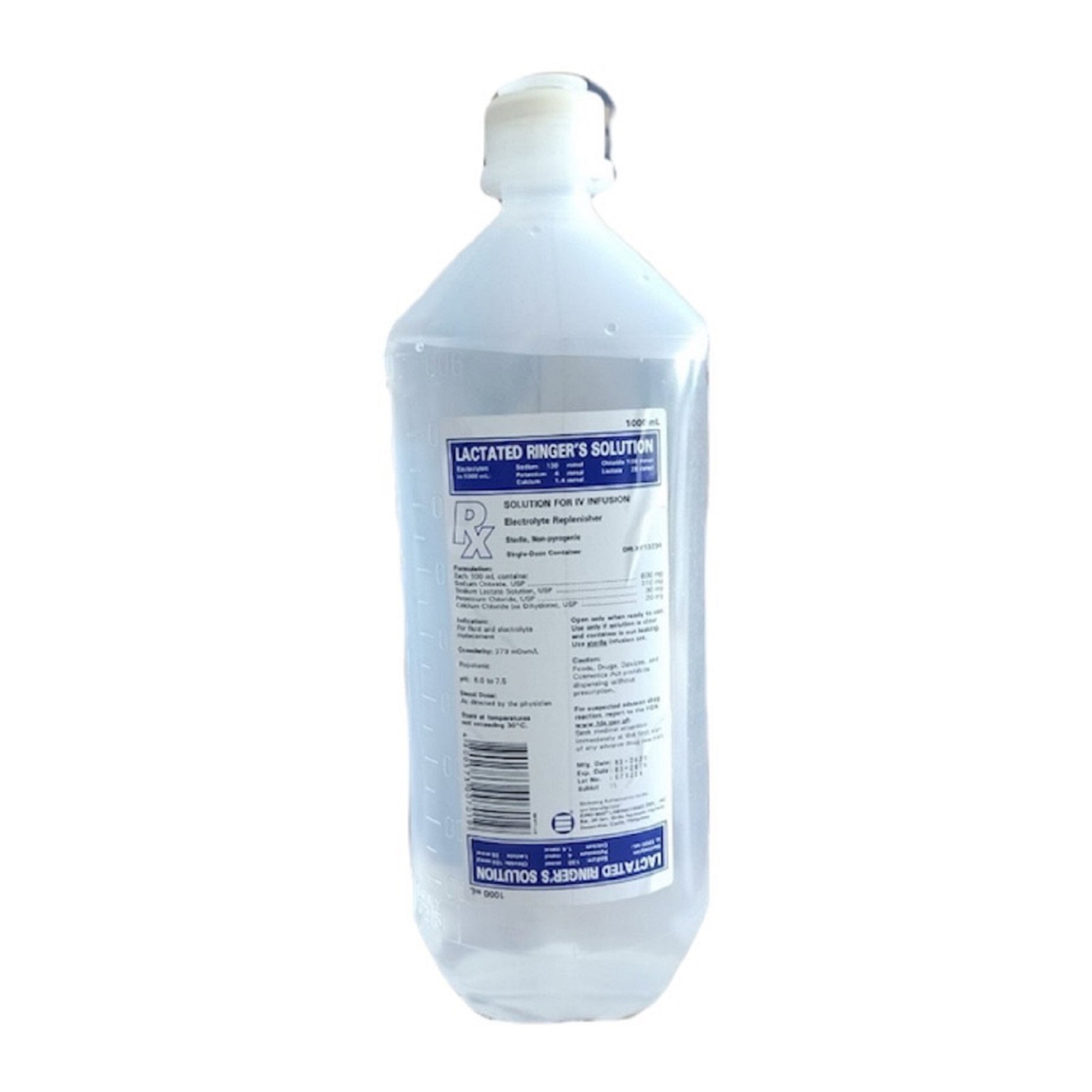 Ringers Solution 1000ml 1 Bottle [PRESCRIPTION REQUIRED]