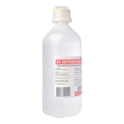 EURO MED 5% Dextrose in Water 500ml [PRESCRIPTION REQUIRED]