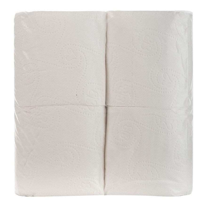 3-ply 4 Rolls Bathroom Tissue