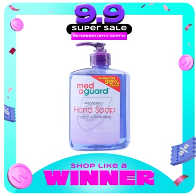 MED GUARD - Wild Orchid Anti Bacterial Hand Soap 500ml image