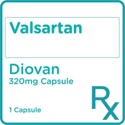 DIOVAN DIOVAN Diovan Valsartan 320mg 1capsule [Prescription Required]