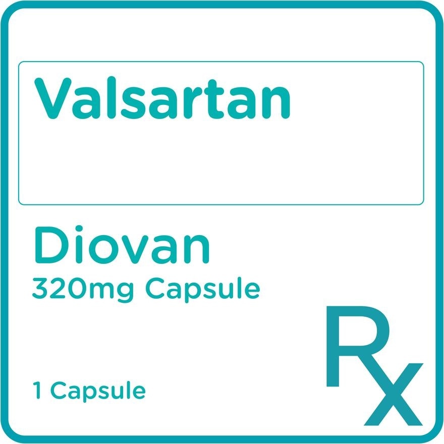 Diovan Valsartan 320mg 1capsule [Prescription Required]