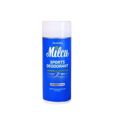 MILCU Sports Deodorant Underarm & Foot Powder 80g