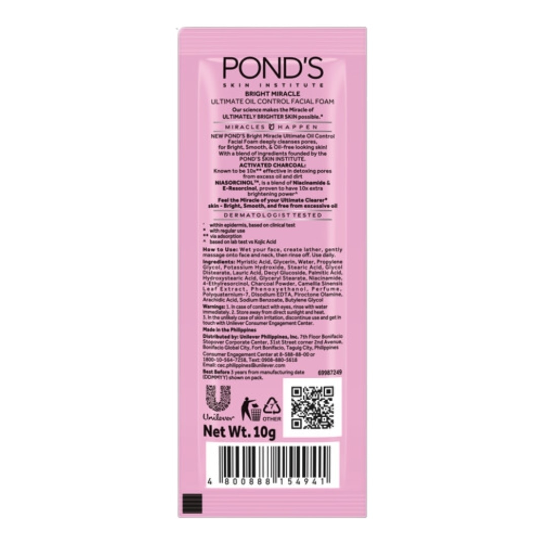 PONDS  Oil Control Facial Wash 10g