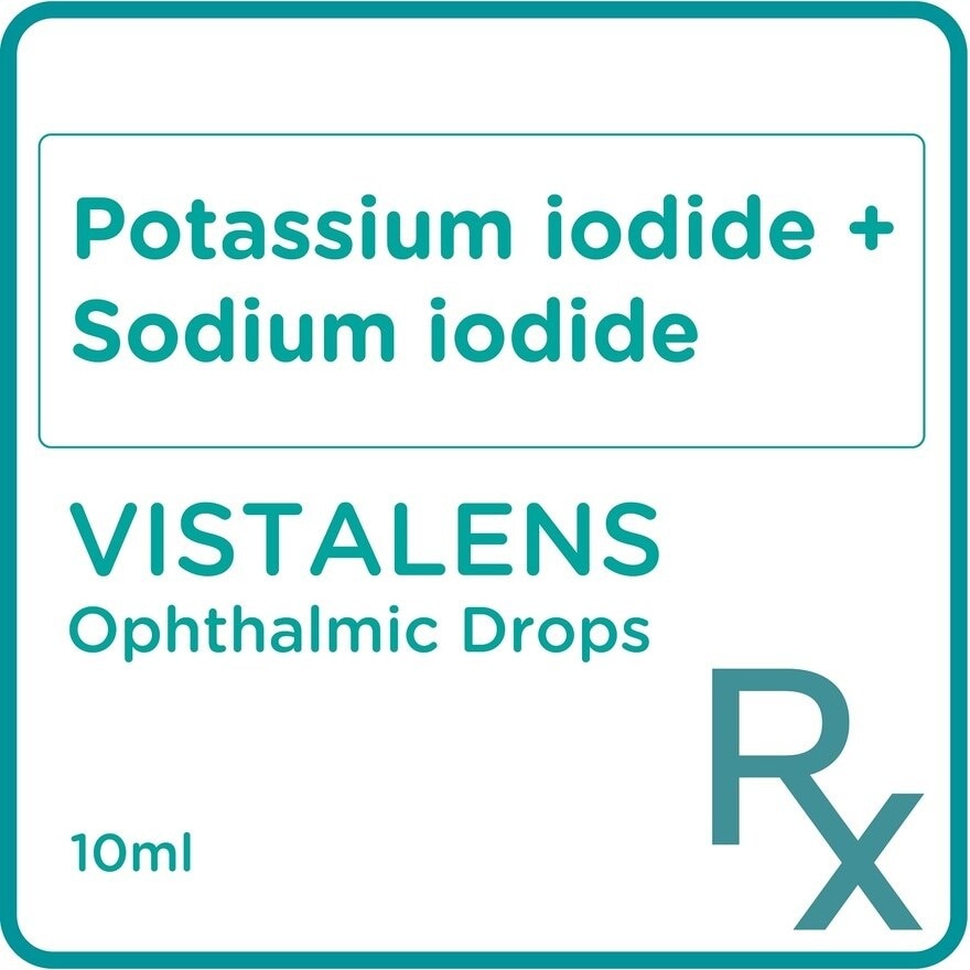 Potassium chloride + Sodium iodide Ophthalmic Drops 10ml [PRESCRIPTION REQUIRED]