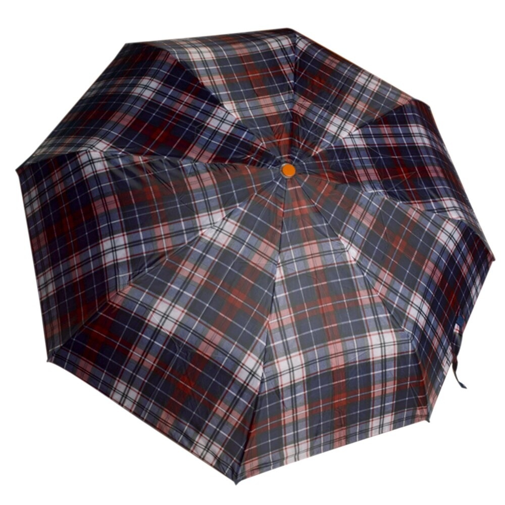 Susino Umbrella 3 Fold Checkered Prints 3 Variant Color Stripe Design Assorted Color *Design/ Color May Vary 1 piece