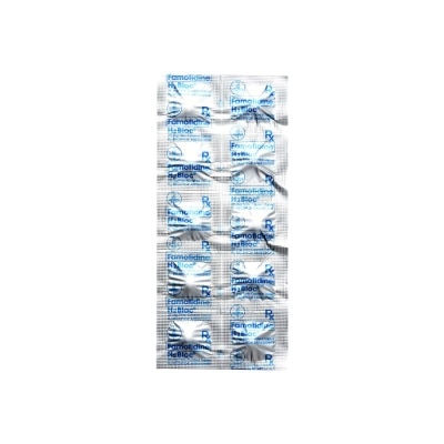 H2BLOC H2BLOC Famotidine 20mg 1 Film Coated Tablet Sold Per Piece [PRESCRIPTION REQUIRED]