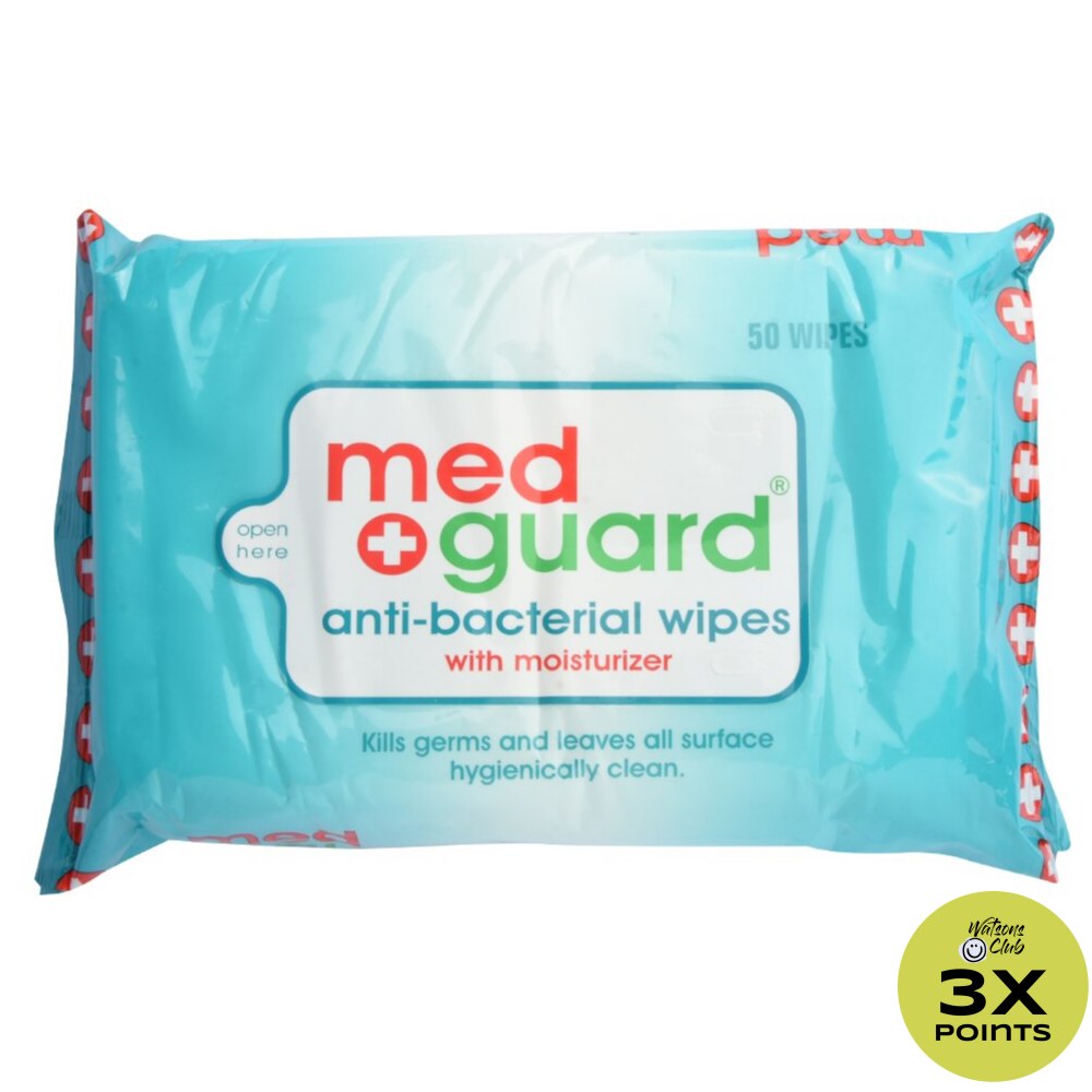 Anti Bacterial wipes with Moisture 50s