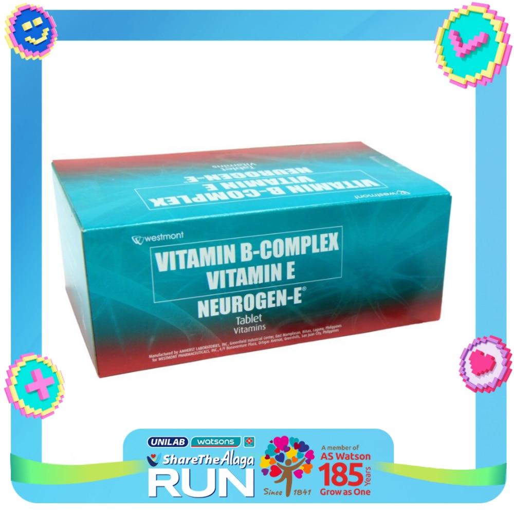 Vitamin B Complex + Vitamin E 1 Tablet