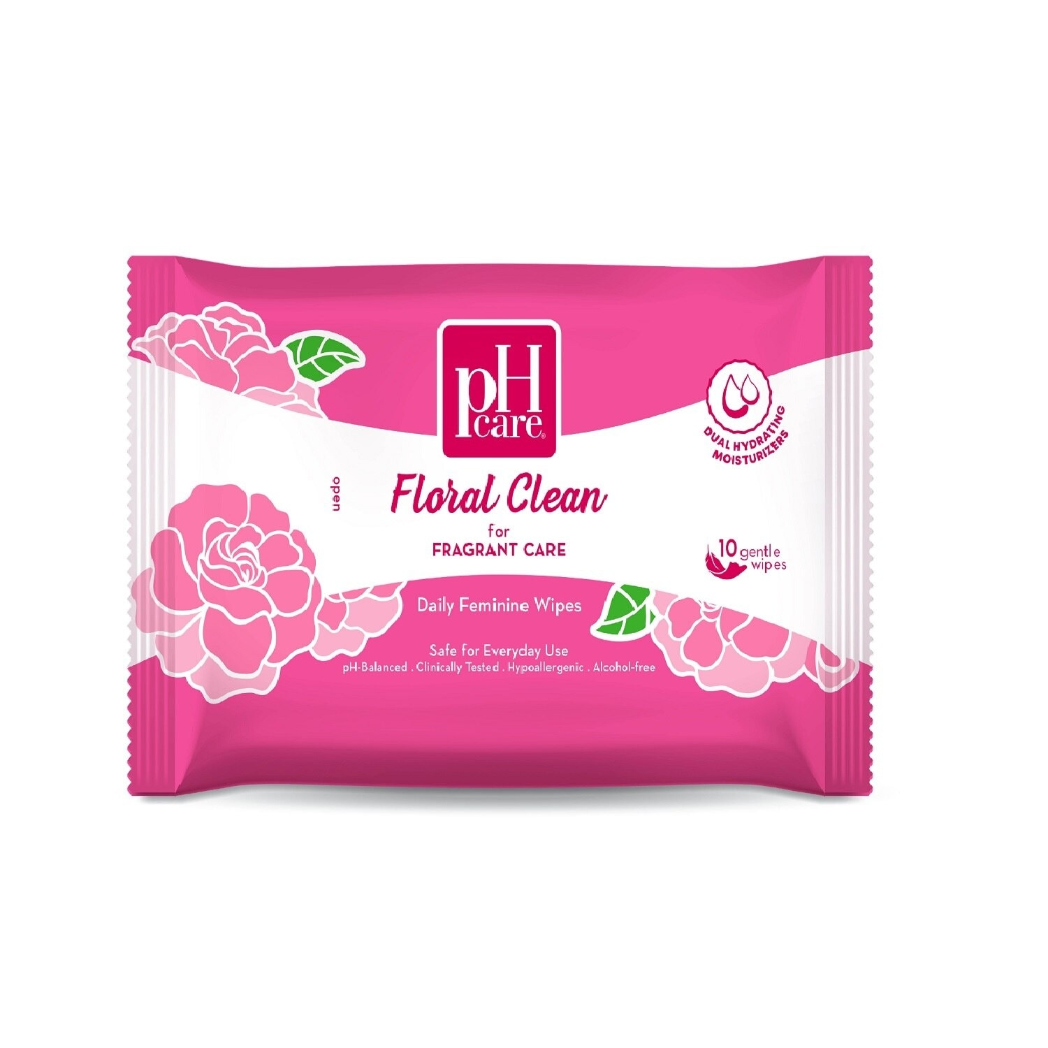 Floral Clean Wipes 10S