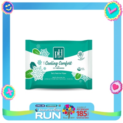PH CARE Cooling Comfort Wipes 10S