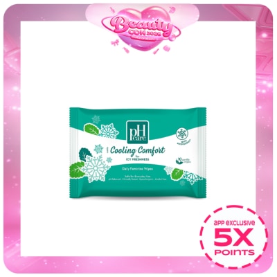 PH CARE - Cooling Comfort Wipes 10S