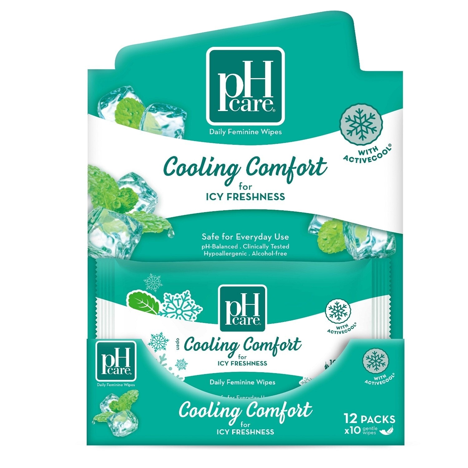 Cooling Comfort Wipes 10S