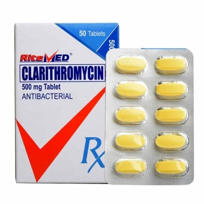 RITEMED Clarithromycin 500mg 1 Tablet [PRESCRIPTION REQUIRED]