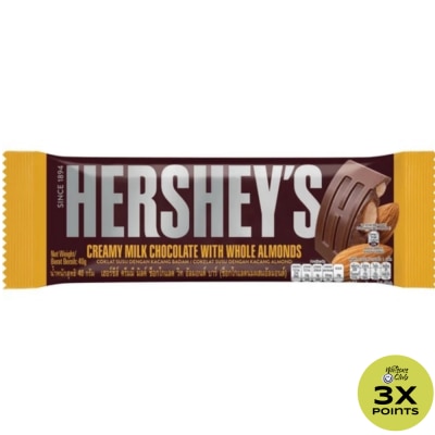 HERSHEYS Hersheys Kisses Crmymlk Choc W Almnds36G