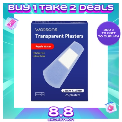 WATSONS Transparent Plaster 25s