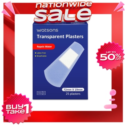 WATSONS Transparent Plaster 25s