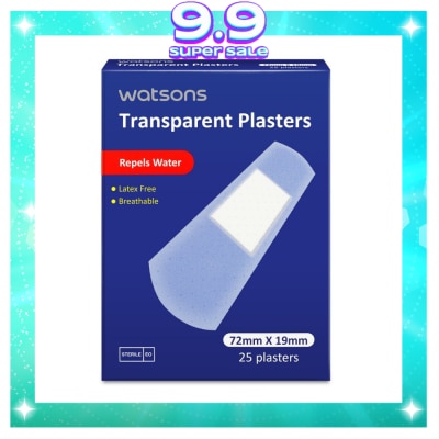 WATSONS Transparent Plaster 25s