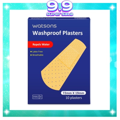 WATSONS Washproof Plaster 10s