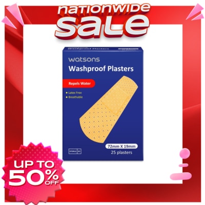 WATSONS Washproof Plaster 25s