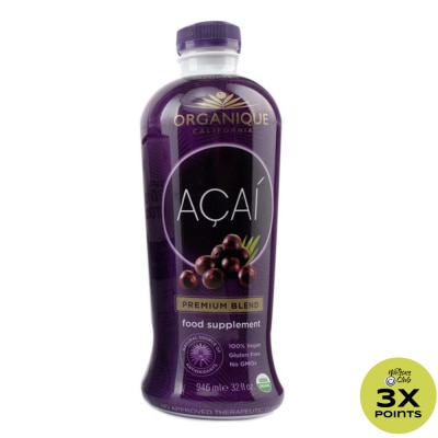 ORGANIQUE Acai Juice Supplement 946ml