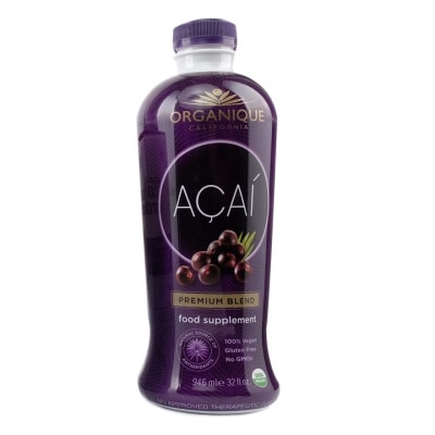 ORGANIQUE Acai Juice Supplement 946ml