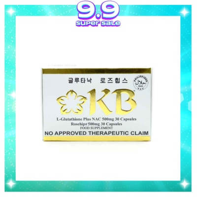 KB KYUSOKU BIHAKU Kyusoku Bihaku Glutathione Capsule Box Of 30