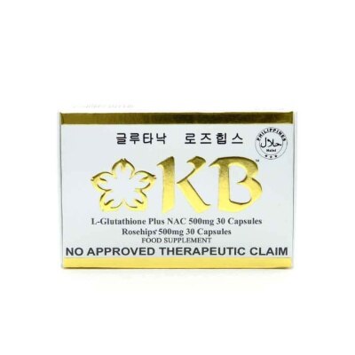 KB KYUSOKU BIHAKU Kyusoku Bihaku Glutathione Capsule Box Of 30